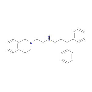 2(1H)-Isoquinolineethanamine, N-(3,3-diphenylpropyl)-3,4-dihydro-