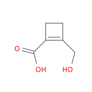 1-Cyclobutene-1-carboxylic acid, 2-(hydroxymethyl)-