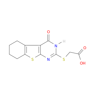 2-((4-Oxo-3,4,5,6,7,8-hexahydrobenzo[4,5]thieno[2,3-d]pyrimidin-2-yl)thio)acetic acid
