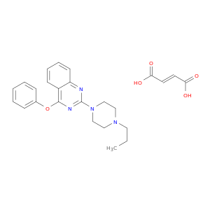 4-PHENOXY-2-(4-PROPYLPIPERAZIN-1-YL)QUINAZOLINE MALEATE