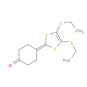 Cyclohexanone, 4-[4,5-bis(ethylthio)-1,3-dithiol-2-ylidene]-