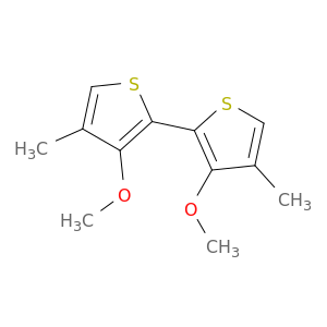 2,2'-Bithiophene, 3,3'-dimethoxy-4,4'-dimethyl-