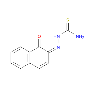 Hydrazinecarbothioamide, 2-(1-oxo-2(1H)-naphthalenylidene)-, (2Z)-