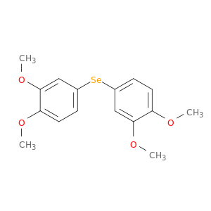 Benzene, 1,1'-selenobis[3,4-dimethoxy-