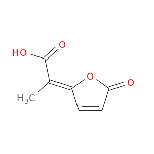Propanoic acid, 2-(5-oxo-2(5H)-furanylidene)-, (Z)-