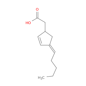 2-Cyclopentene-1-acetic acid, 4-pentylidene-, (4Z)-