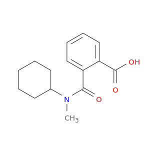 2-[Cyclohexyl(methyl)carbamoyl]benzoic Acid