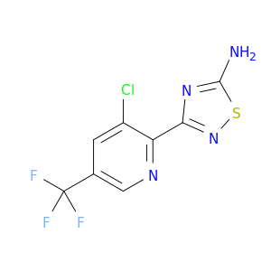 3-[3-氯-5-(三氟甲基)-2-吡啶基]-1,2,4-噻二唑-5-胺