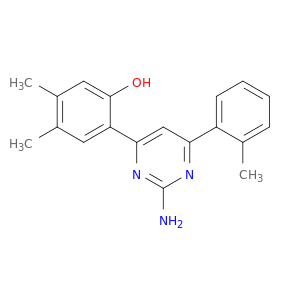 Phenol, 2-[2-amino-6-(2-methylphenyl)-4-pyrimidinyl]-4,5-dimethyl-