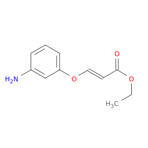 2-Propenoic acid, 3-(3-aminophenoxy)-, ethyl ester, (2E)-