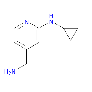 4-(aminomethyl)-N-cyclopropylpyridin-2-amine
