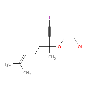 Ethanol, 2-[[1-(iodoethynyl)-1,5-dimethyl-4-hexenyl]oxy]-