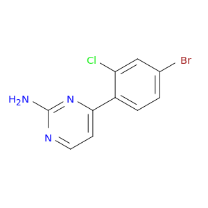 4-(2-氯-4-溴苯基)-2-氨基嘧啶