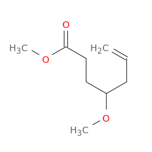 6-Heptenoic acid, 4-methoxy-, methyl ester