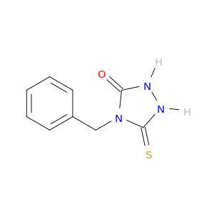 1,2,4-Triazolidin-3-one,4-(phenylmethyl)-5-thioxo-
