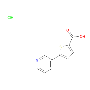 5-(Pyridin-3-yl)thiophene-2-carboxylic acid hydrochloride