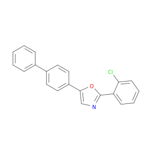 Oxazole, 5-[1,1'-biphenyl]-4-yl-2-(2-chlorophenyl)-