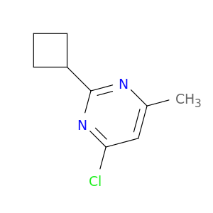 4-Chloro-2-cyclobutyl-6-methylpyrimidine