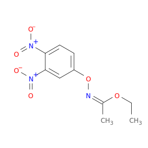 Ethanimidic acid, N-(3,4-dinitrophenoxy)-, ethyl ester, (Z)-