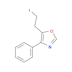 Oxazole, 5-(2-iodoethyl)-4-phenyl-
