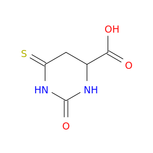 4-Pyrimidinecarboxylic acid, hexahydro-2-oxo-6-thioxo-