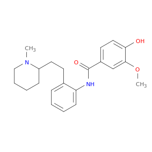 4-HYDROXY-3-METHOXY-N-[2-[2-(1-METHYL-PIPERIDIN-2-YL)ETHYL]PHENYL]BENZAMI DE