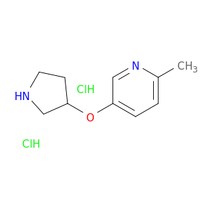 2-Methyl-5-(pyrrolidin-3-yloxy)pyridine Dihydrochloride