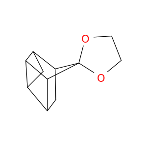 Spiro[1,3-dioxolane-2,9'-tetracyclo[4.3.0.02,5.03,8]nonane](9CI)