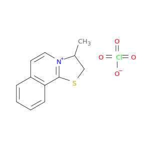 Thiazolo[2,3-a]isoquinolinium, 2,3-dihydro-3-methyl-, perchlorate