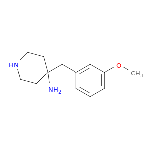 4-Piperidinamine, 4-[(3-methoxyphenyl)methyl]-