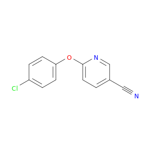 6-(4-CHLOROPHENOXY)NICOTINONITRILE