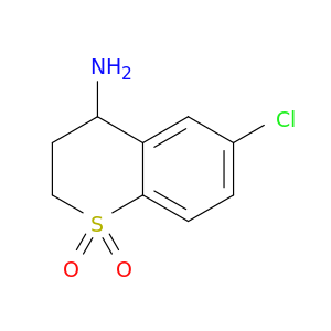 4-Amino-6-chloro-3,4-dihydro-2H-1lambda6-benzothiopyran-1,1-dione