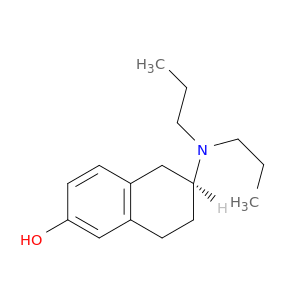 2-Naphthalenol, 6-(dipropylamino)-5,6,7,8-tetrahydro-, (6S)-