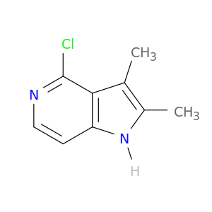 4-氯-2,3-二甲基-1H-吡咯并[3,2-C]吡啶
