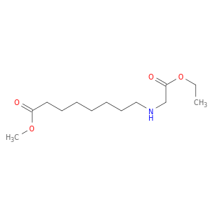 Octanoic acid, 8-[(2-ethoxy-2-oxoethyl)amino]-, methyl ester