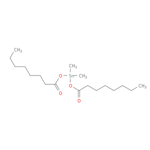 Stannane, dimethylbis[(1-oxooctyl)oxy]-