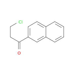 1-Propanone, 3-chloro-1-(2-naphthalenyl)-