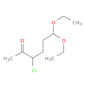 2-Hexanone, 3-chloro-6,6-diethoxy-