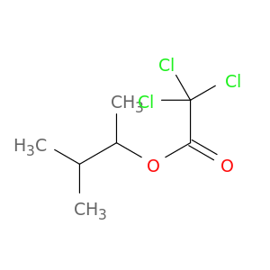 Acetic acid, trichloro-, 1,2-dimethylpropyl ester
