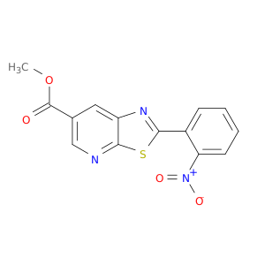 2-(2-硝基苯基)噻唑[5,4-B]并吡啶-6-羧酸甲酯