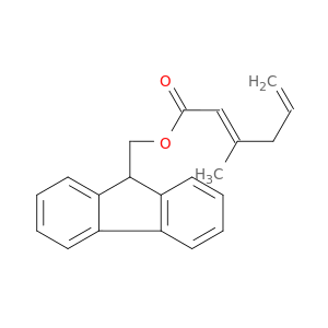 2,5-Hexadienoic acid, 3-methyl-, 9H-fluoren-9-ylmethyl ester, (2E)-