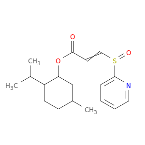 2-Propenoic acid,3-(2-pyridinylsulfinyl)-, 5-methyl-2-(1-methylethyl)cyclohexyl ester, [1R-[1a[Z(S*)],2b,5a]]- (9CI)