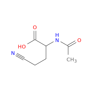 Butanoic acid, 2-(acetylamino)-4-cyano-