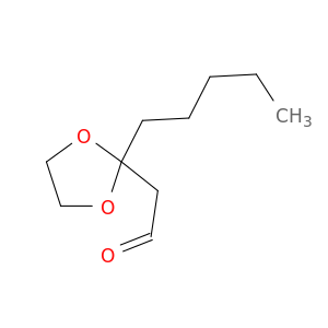 1,3-Dioxolane-2-acetaldehyde, 2-pentyl-