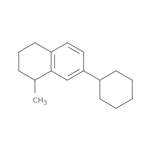 Naphthalene, 7-cyclohexyl-1,2,3,4-tetrahydro-1-methyl-