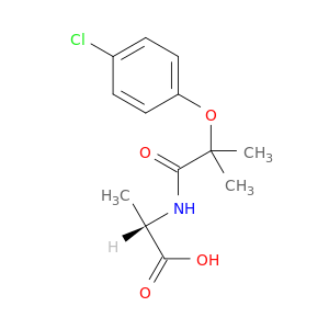 N-[2-(4-氯苯氧基)-2-甲基-1-氧丙基]丙氨酸