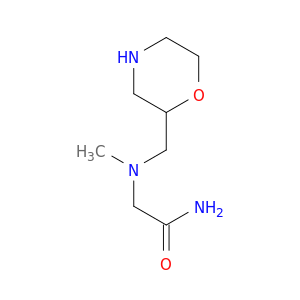 2-[methyl(morpholin-2-ylmethyl)amino]acetamide