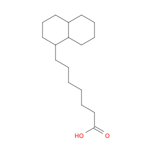 1-Naphthaleneheptanoic acid, decahydro-