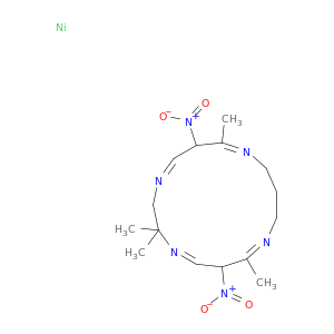NICKEL; 2,2,7,13-TETRAMETHYL-6,14-DINITRO-1,4,8,12-TETRAZACYCLOPENTADECA-4,7,12,15-TETRAENE