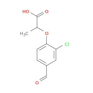 2-(2-氯-4-甲酰基苯氧基)丙酸